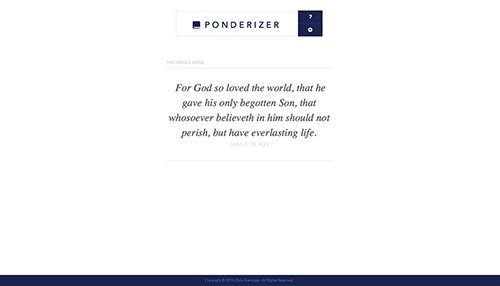 Ponderizer